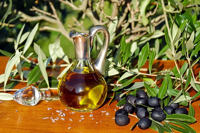 karafa s olejem